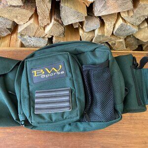 BW Sports fanny waist hip pack bag vintage hike hiking adjustable fish fishing